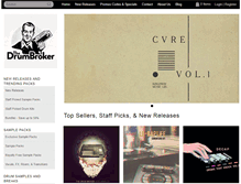 Tablet Screenshot of hiphopdrumsamples.com